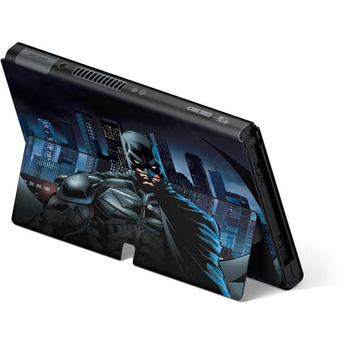 DC Comics Batman The Dark Knight Comic Art Nintendo Switch OLED (2021) Skin